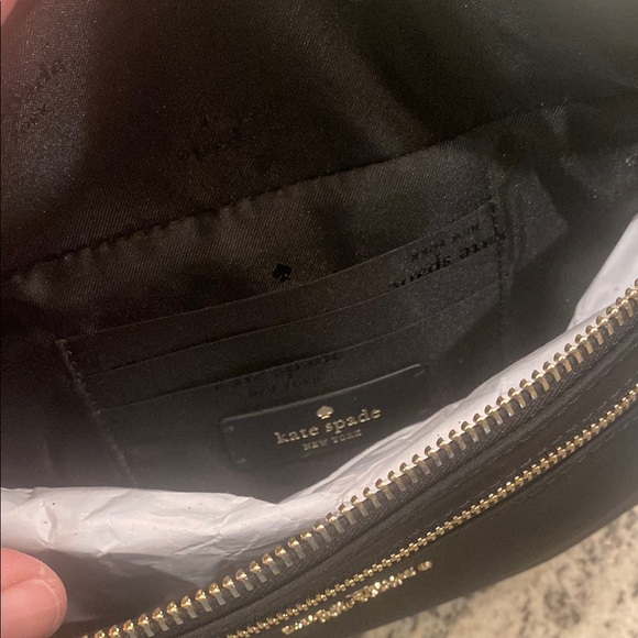 Kate Spade ♠️ Black Crossbody/Waist Bag with Adjustable Strap NWT - Picture 3 of 5